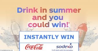 Coca-Cola and Sodexo Hydrate for Summer Instant Win Game and Sweepstakes