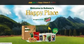 Subway's Happy Place Instant Win Promotion