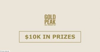 Gold Peak® Holiday Sweepstakes