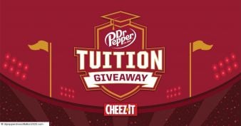 Dr Pepper® and Cheez-It® Tuition Giveaway 