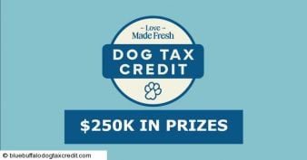 General Mills Blue Buffalo - Love Made Fresh Dog Tax Credit Sweepstakes