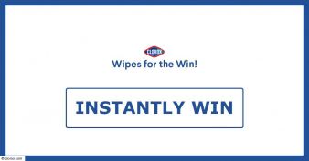 Clorox® - Wipes For The Win Back to School Instant Win Promotion