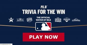 BlueTriton MLB - Trivia For the Win Sweepstakes